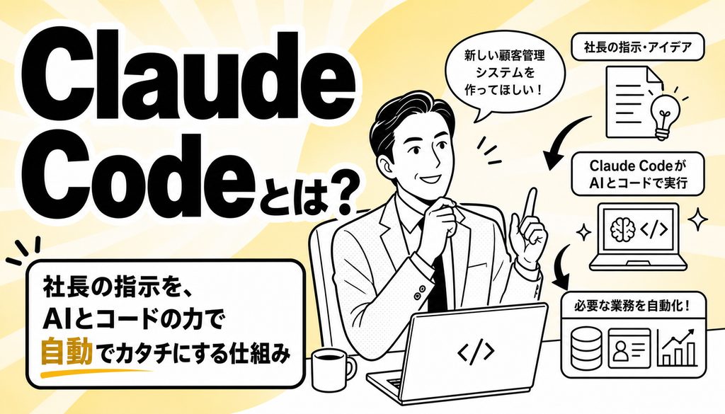 中小企業の社長がClaude Codeを業務自動化に使う全体像